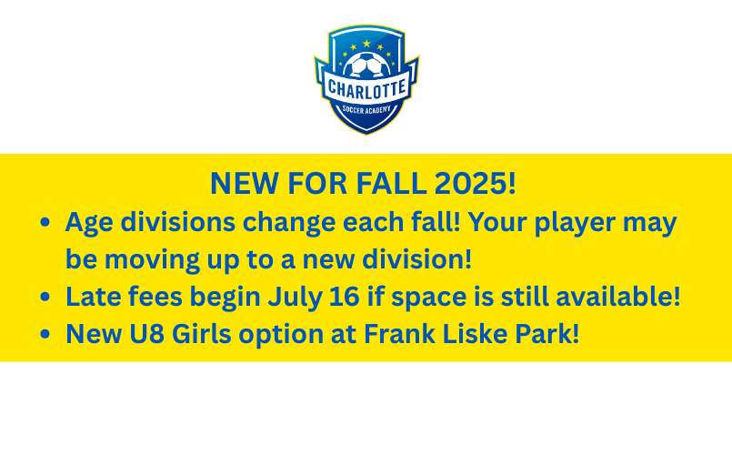 Fall Season Info Now Available